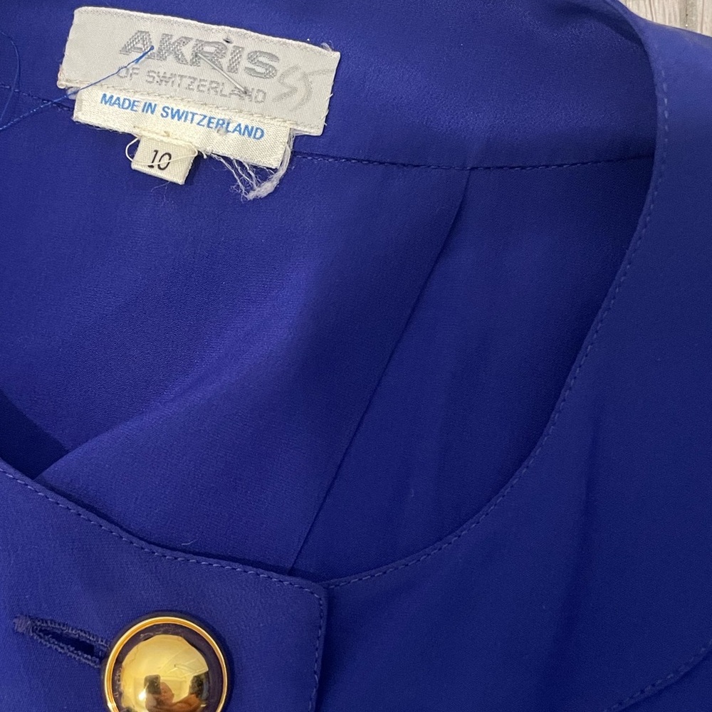 Akris Vintage Silk Dress - Picture 12 of 16